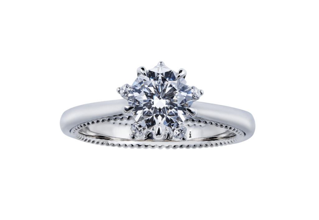 低調求婚方式-鑽石戒指茉莉花開-1
