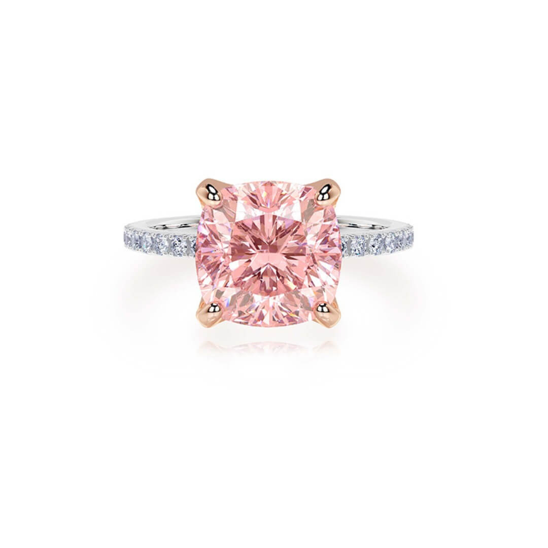 ROSÉ My Love 系列 1克拉 粉紅鑽 培育鑽石 求婚鑽戒